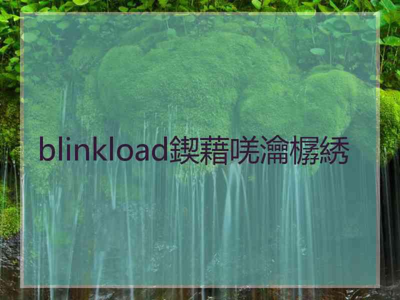 blinkload鍥藉唴瀹樼綉