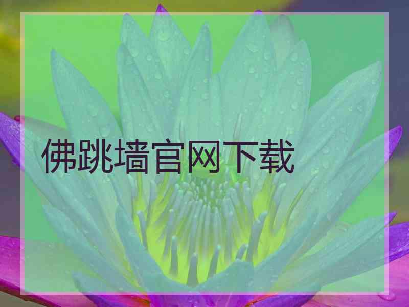 佛跳墙官网下载