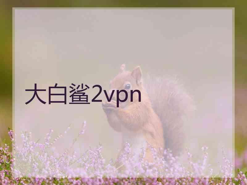 大白鲨2vpn