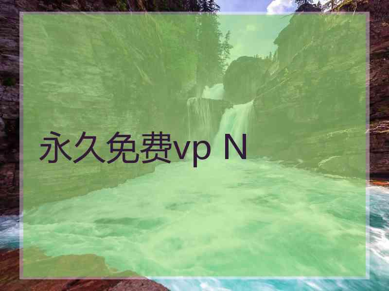 永久免费vp N