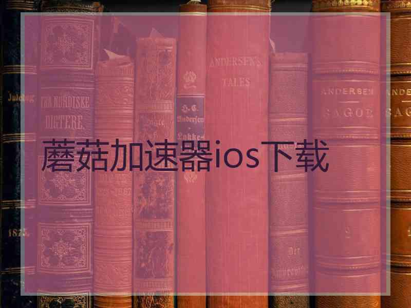 蘑菇加速器ios下载