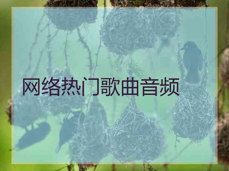 网络热门歌曲音频