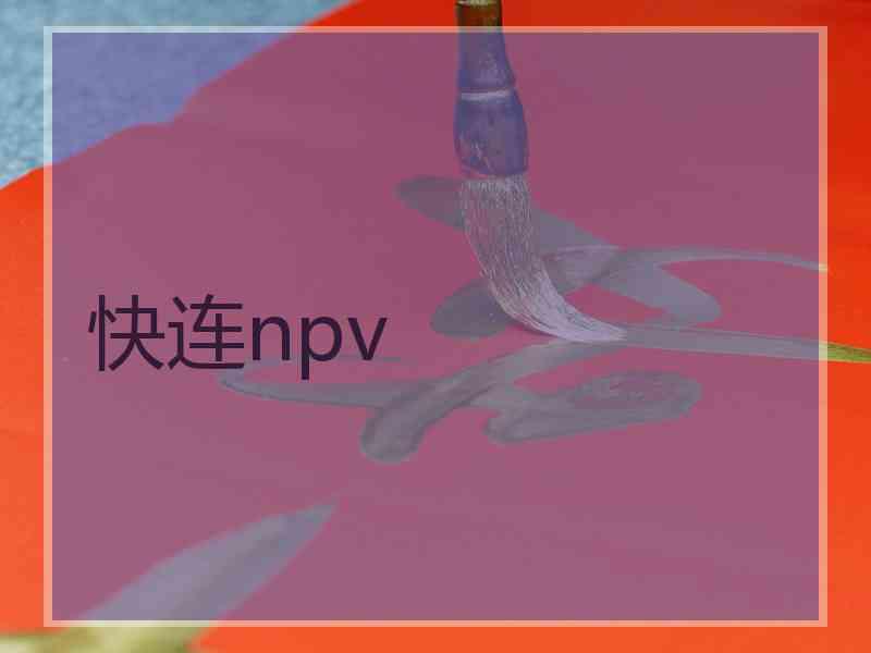 快连npv