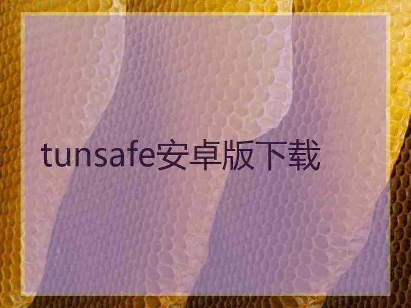 tunsafe安卓版下载