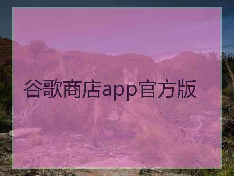 谷歌商店app官方版