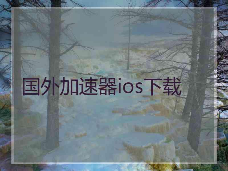 国外加速器ios下载