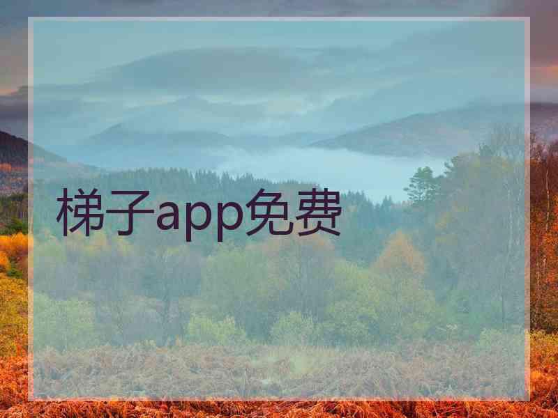 梯子app免费