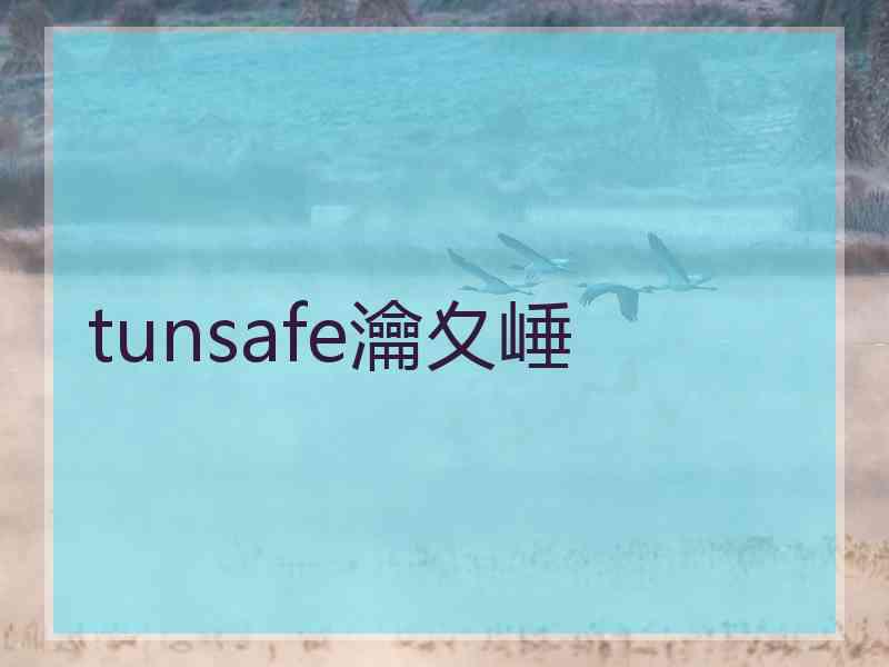 tunsafe瀹夊崜