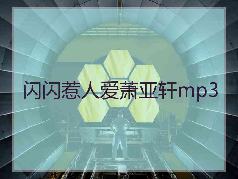 闪闪惹人爱萧亚轩mp3