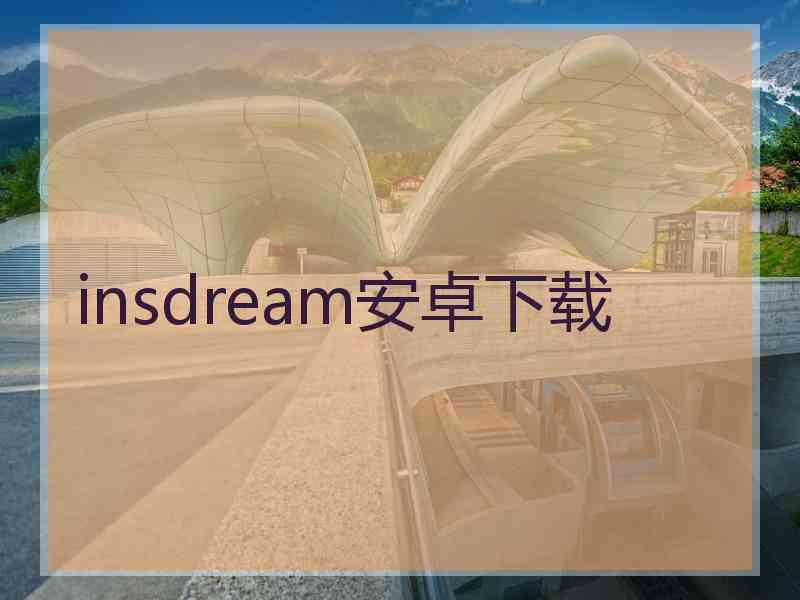 insdream安卓下载