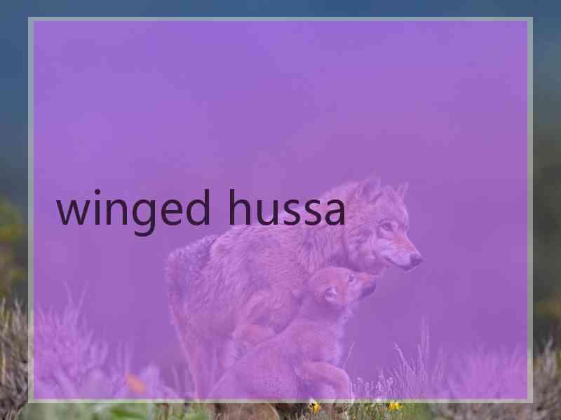 winged hussa