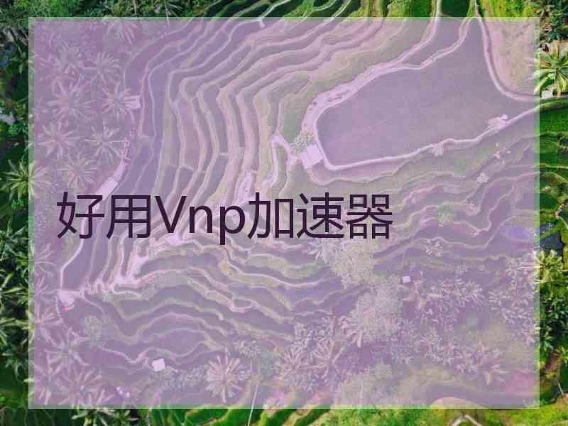 好用Vnp加速器