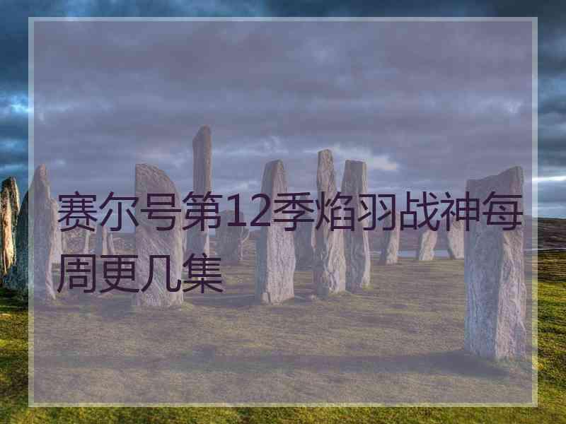 赛尔号第12季焰羽战神每周更几集