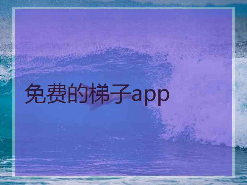 免费的梯子app