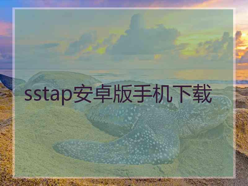 sstap安卓版手机下载