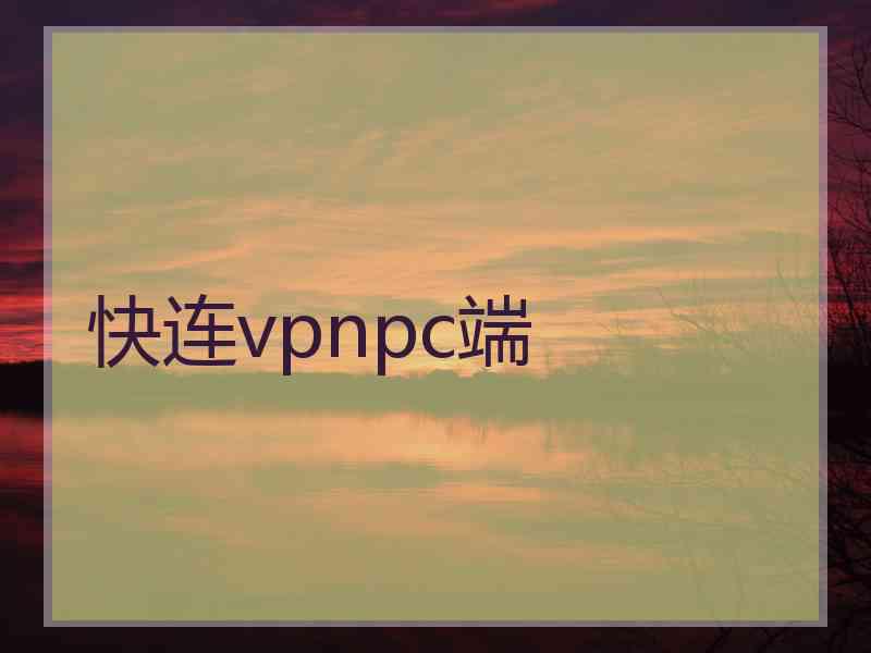 快连vpnpc端