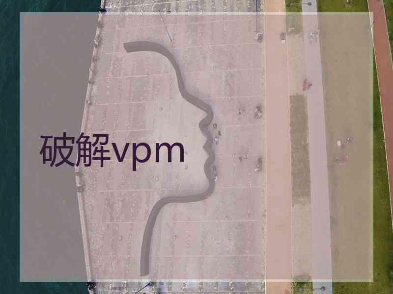 破解vpm