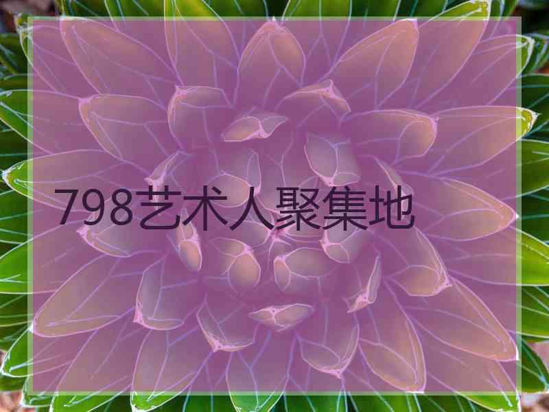 798艺术人聚集地