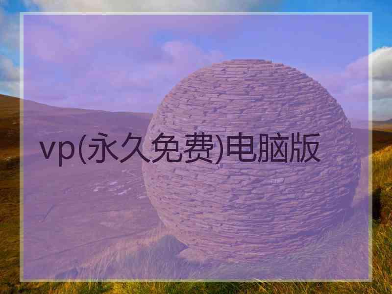 vp(永久免费)电脑版