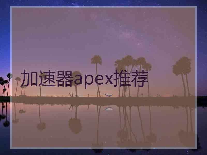 加速器apex推荐