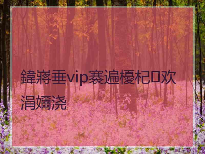 鍏嶈垂vip褰遍櫌杞欢涓嬭浇