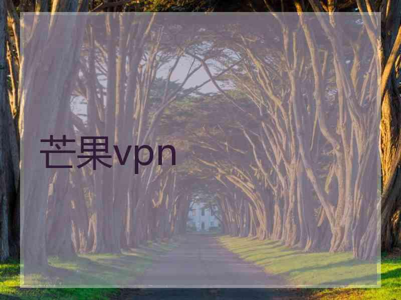 芒果vpn