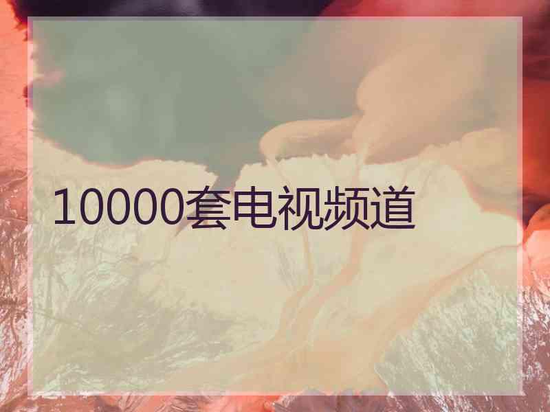 10000套电视频道