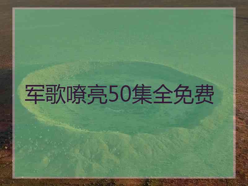 军歌嘹亮50集全免费