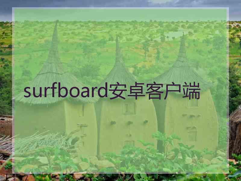 surfboard安卓客户端