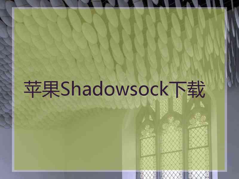 苹果Shadowsock下载