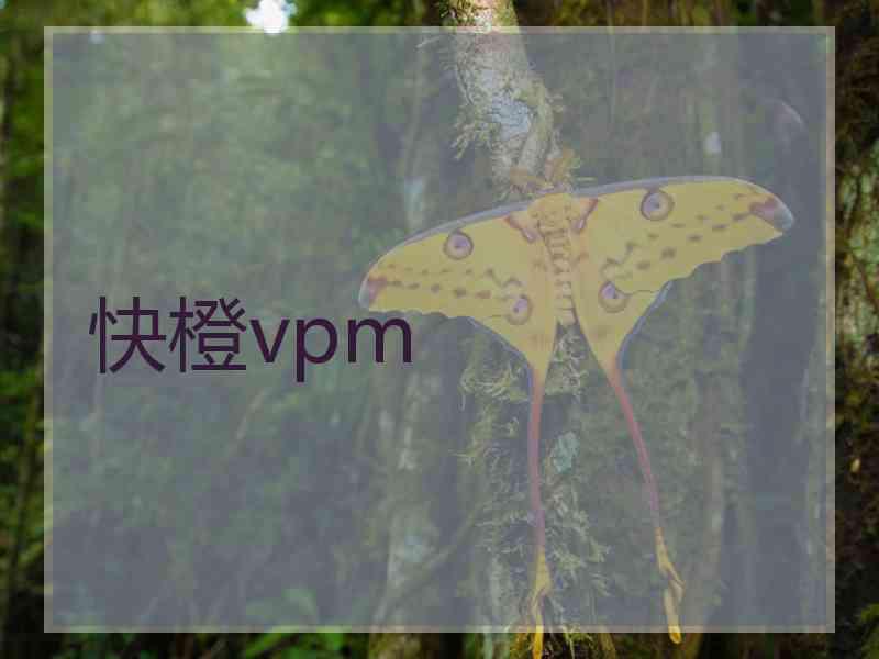 快橙vpm