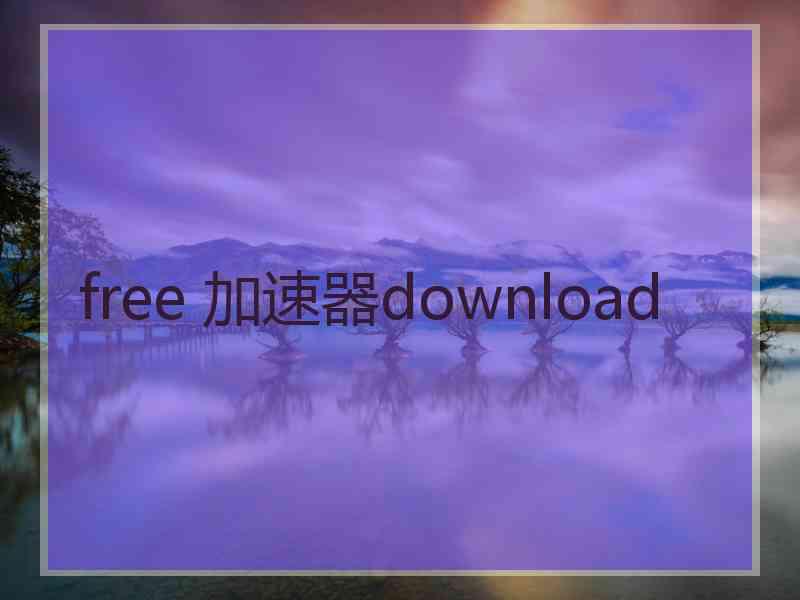 free 加速器download