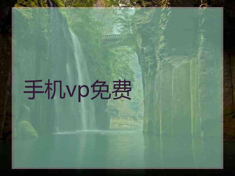 手机vp免费