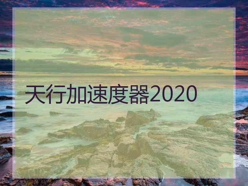 天行加速度器2020