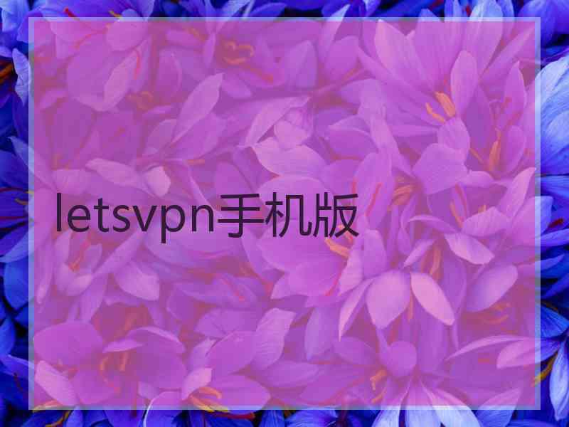 letsvpn手机版