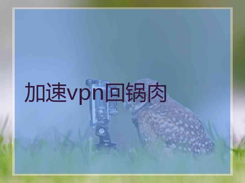 加速vpn回锅肉