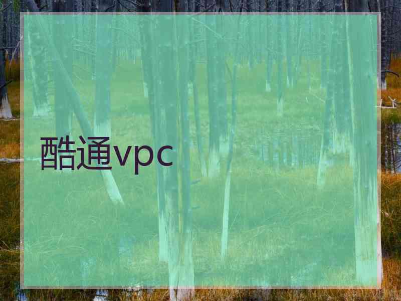 酷通vpc