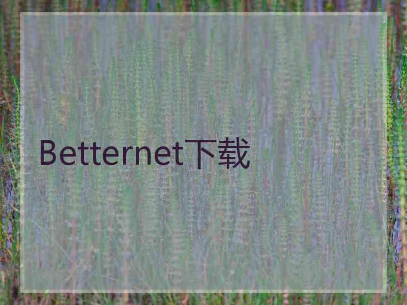 Betternet下载