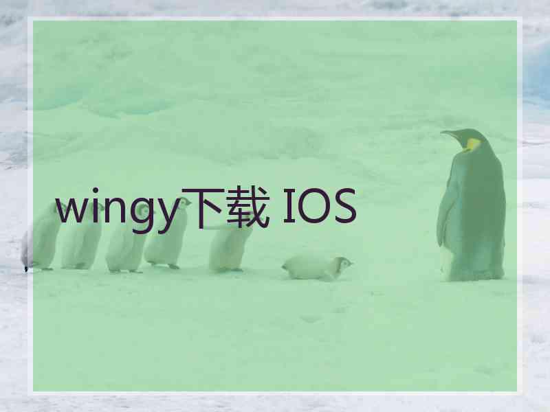 wingy下载 IOS