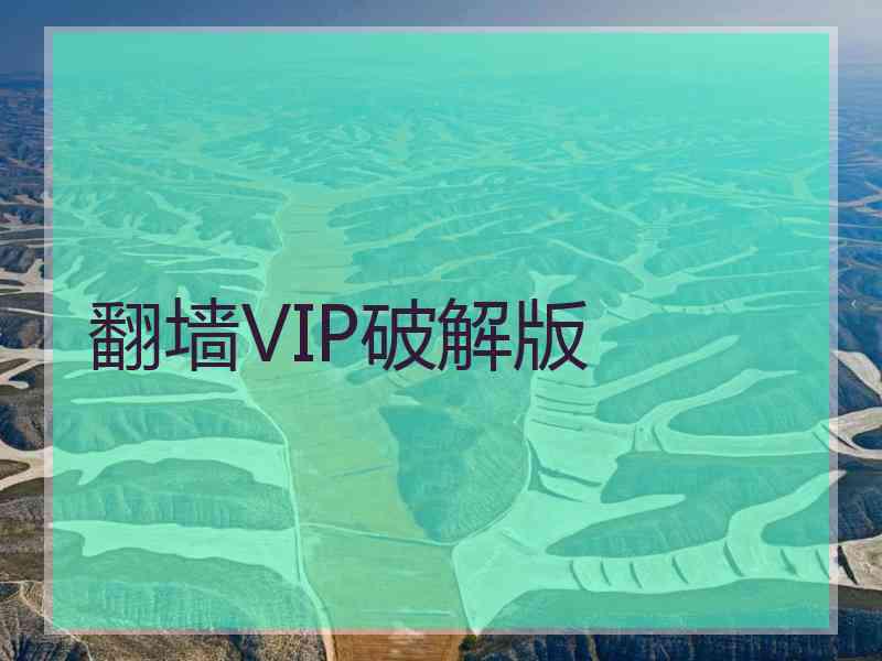 翻墙VIP破解版