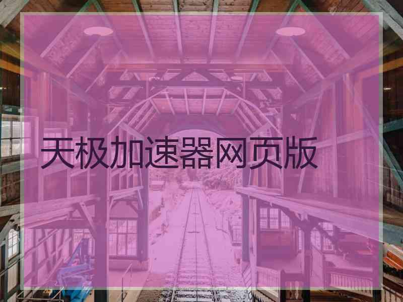 天极加速器网页版