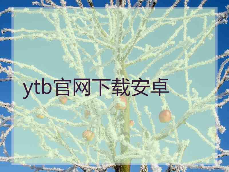 ytb官网下载安卓