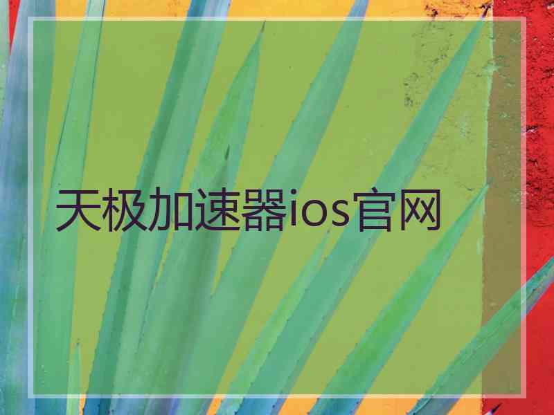 天极加速器ios官网