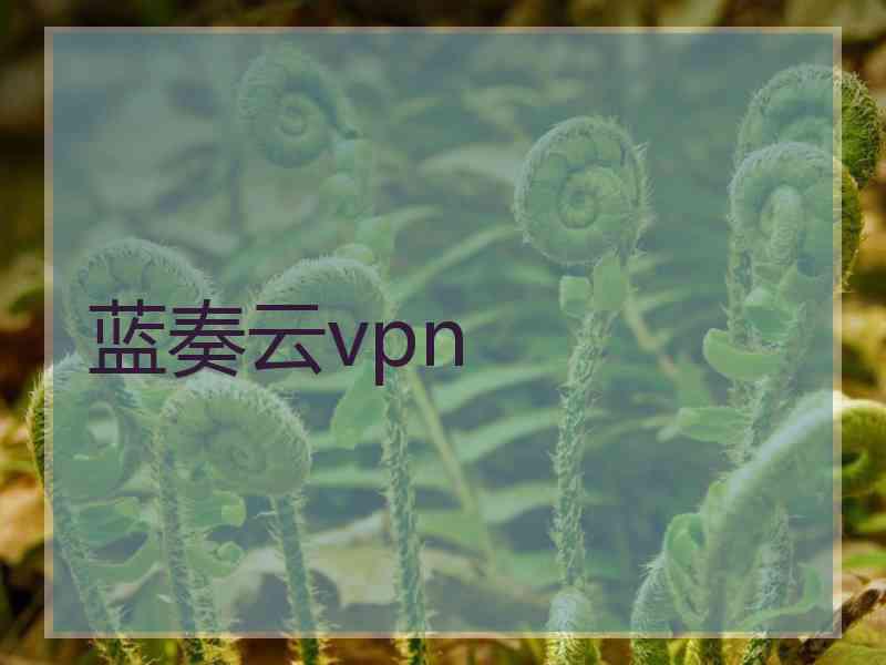 蓝奏云vpn