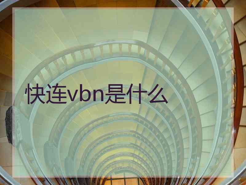 快连vbn是什么