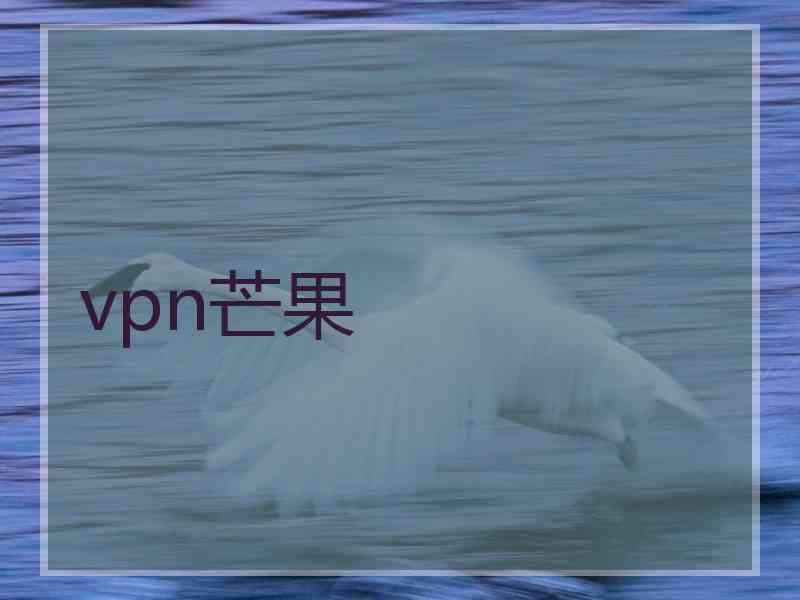 vpn芒果