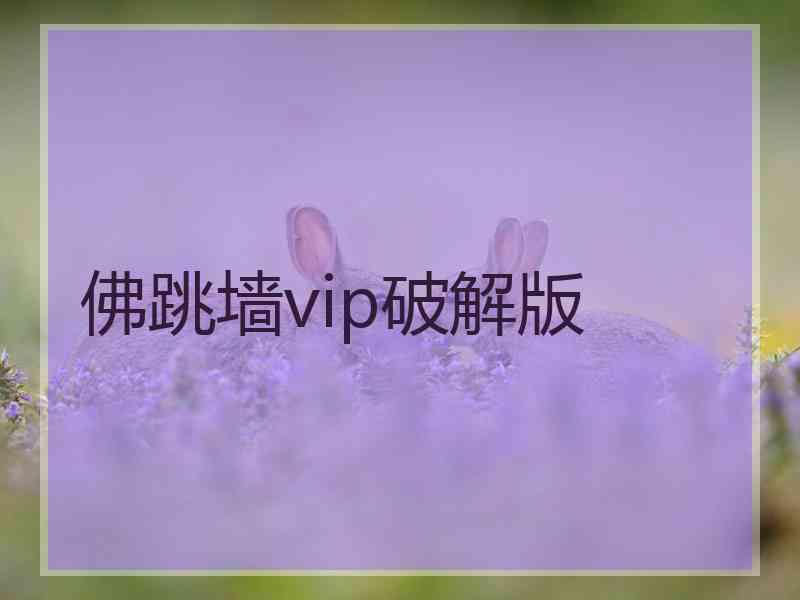 佛跳墙vip破解版