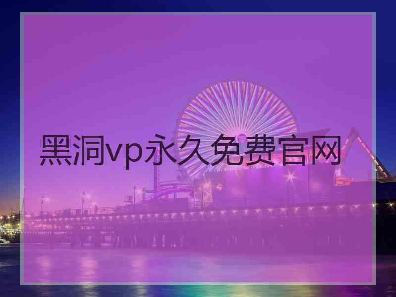 黑洞vp永久免费官网