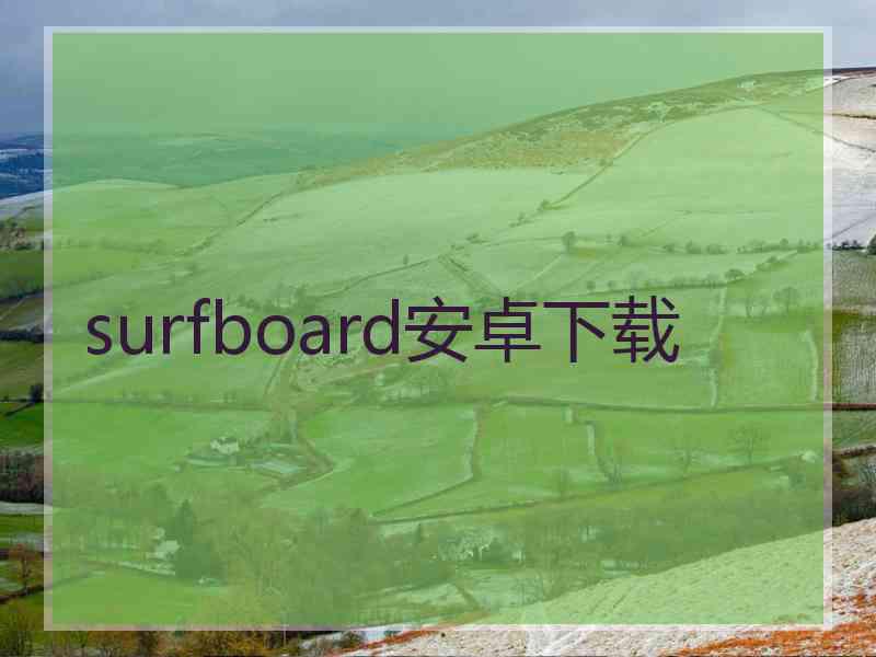 surfboard安卓下载