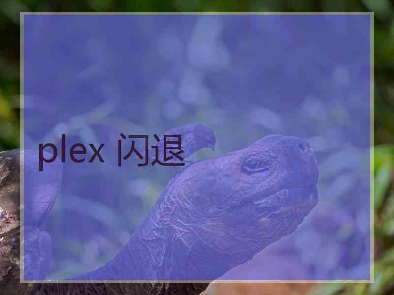 plex 闪退